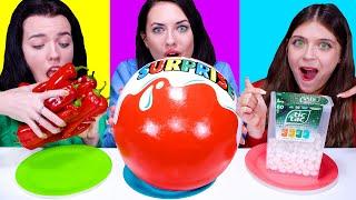 ASMR Big, Medium and Small Plate Challenge by LiliBu #5