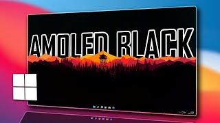 Amoled dark theme for Windows 11 || Customize Windows 11 || Make Windows 11 Look Better