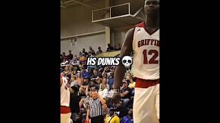 HS DUNKS  #basketball #highschool #dunk #edit