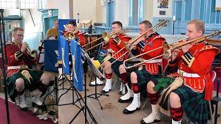 When the Trumpet meets the Trombones- The Band of The Royal Regiment of Scotland