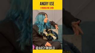 ANGRY Reply MC STAN USE WORDS ™ #shorts