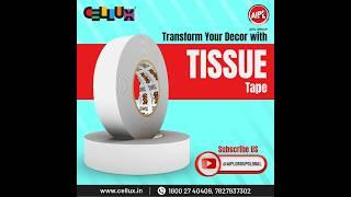 Transform Your Decor with Cellux Tissue Tape