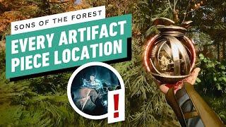 Sons of the Forest: How to Get all 7 Artifact Pieces | All Artifact Piece Locations