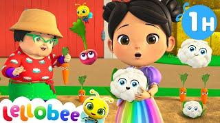 It’s harvest time! Everybody get ready! Lellobee City Farm - Kids Playhouse Song Mix