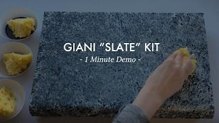 Slate (1 Min Demo) - Giani Countertop Paint