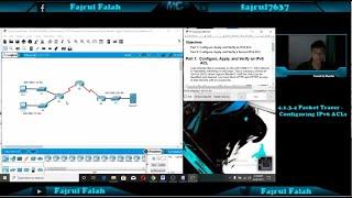 4.1.3.4 Packet Tracer   Configuring IPv6 ACLs