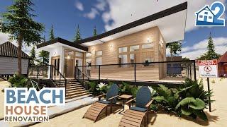 Modern Beach House Renovation | House Flipper 2 | Speed Build