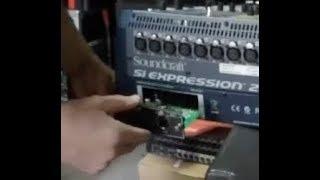 Soundcraft SI Expression 2  Madi card install for Mini Stagebox 32i