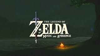 Relaxing video game music with zelda campfire ambience where you can sleep