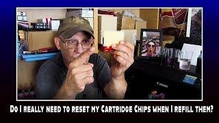 Do I really need to reset my Cartridge Chips when I refill them?