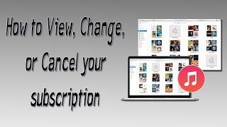 How To View, Change, Or Cancel Your Subscription on iTunes  Apple Services