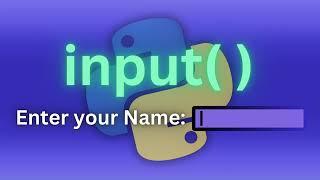 input( ) Function - Python Tutorial #17 [Beginners]