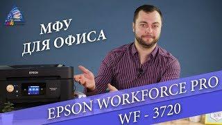 Обзор МФУ Epson WF-3720 с СНПЧ