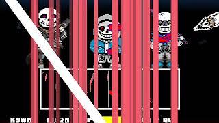 inkTale  - TEAM ORIGIN ink Sans  Full Fight Phase 1 - MODDED - [INF HP]