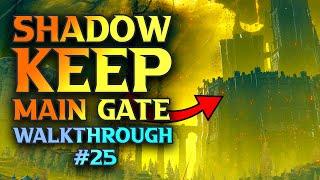 Shadow Keep Main Gate Walkthrough - Elden Ring Shadow Of The Erdtree Mage Build Part 25