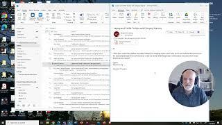 Changing the view size of Outlook's email messages and replies