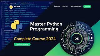  Learn Python Programming 2024: From Zero to Hero | Complete Beginner's Course #python #programming