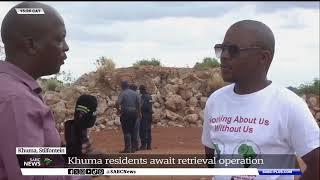 Khuma, Stilfontein | Khuma residents await retrieval operation