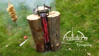 Swedish Torch/Stove Vertical Cooking: My Bushcraft Recipes