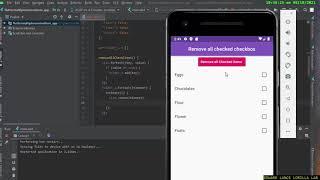 【FLUTTER ANDROID STUDIO and IOS】Remove all multiple checked checkbox items