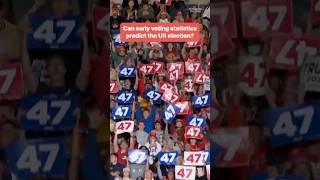 Here's how early voting statistics have shifted compared to the 2020 #election. #politics #vote