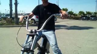 Custom Chopper Bicycle For Sale - Schwinn Stingray w/ Ape Hangars