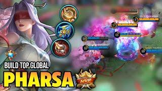 PHARSA BEST BUILD 2024 | BUILD TOP GLOBAL PHARSA GAMEPLAY | MOBILE LEGENDS