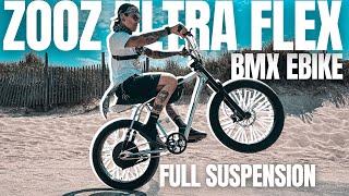 ZOOZ UF 1200 BEST BMX E-Bike: UPGRADED Suspension, Wheelies & Speed | REVIEW