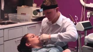 Dentist with a GoPro Camera on his Head! Clear Braces Checkup.