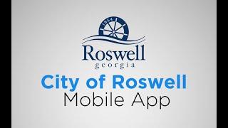 The City of Roswell Mobile App