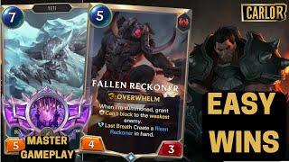 Best Overwhelm Deck | Deck Guide and Master Gameplay | Legends of Runeterra