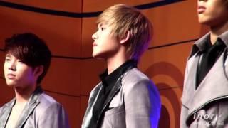 [Fancam] 120229 Can U Smile - Hoya Focus @ Dong-A University of Art Ceremony Broadcast