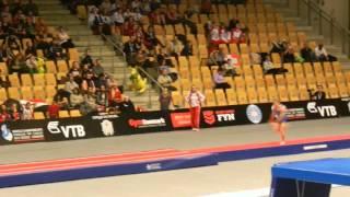 RUS Vadim Afanasev 1st pass Prelims 15 16 Mens Tumbling 2015 World Age Group Competitin Denmark