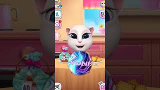  Никогда НЕ ДАВАЙ ГОВОРЯЩЕЙ АНДЖЕЛЕ ОТРАВЛЕННОЕ МОЛОКО! - Talking Angela #shorts 