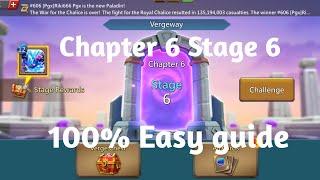 Lords mobile Vergeway Chapter 6 Stage 6 easiest guide