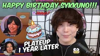 Sykkuno Birthday Plateup Stream w/ Miyoung, Fuslie and Hjune | Returns to Plateup After A Year 