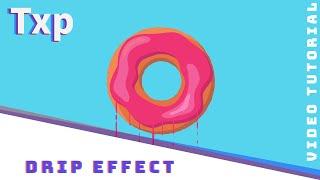 After Effects tutorial | Drip Effects