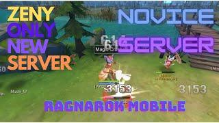 NEW RAGNAROK MOBILE SERVER ALL ZENY!!!!(NOVICE SERVER) REACTION