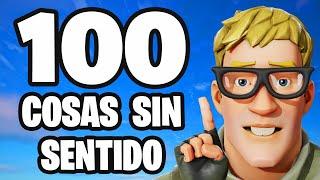 100 COSAS DE FORTNITE QUE NO TIENEN SENTIDO