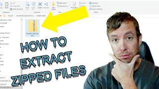 How to Extract Zip Files on PC