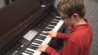 Aidan Plays "Winter Games - 1988 Winter Olympic Theme" by David Foster