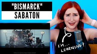 Vocal Coach Analysis of Sabaton's "Bismarck" | they made me intrigued by a boat?