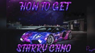 HOW TO GET STARRY CAMO SECRET COLOR IN VEHICLE SIMULATOR -  ROBLOX