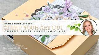 Heart & Home Card Box
