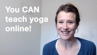 TEACH YOGA ONLINE - Join Virtual Vinyasa Academy!