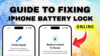 Why Your iPhone Battery Lock is a LIE that can be RESOLVED