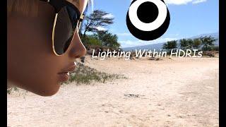 Lighting Within HDRIs