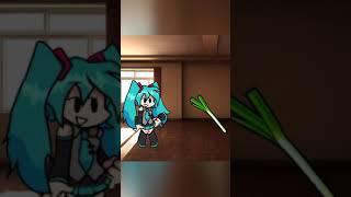 Hatsune Miku + Monika = ??? FNF Meeting | Friday Night Funkin #Shorts