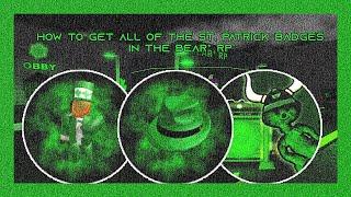 (UNOBTAINABLE) How to get all of the St. Patrick badges in BEAR* RP | ROBLOX BEAR