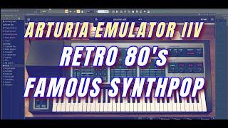 Arturia - Retro 80's Synthpop - Emulator IIV - Sound Bank - Presets